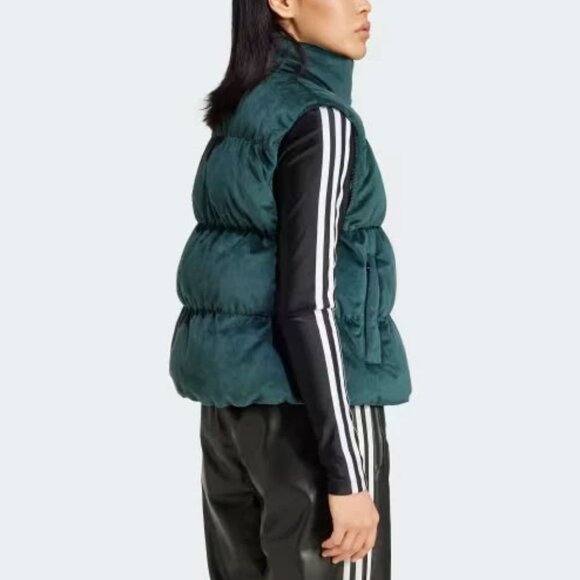 Adidas Regent Velvet Down Puffer Vest - Picture 4 of 4